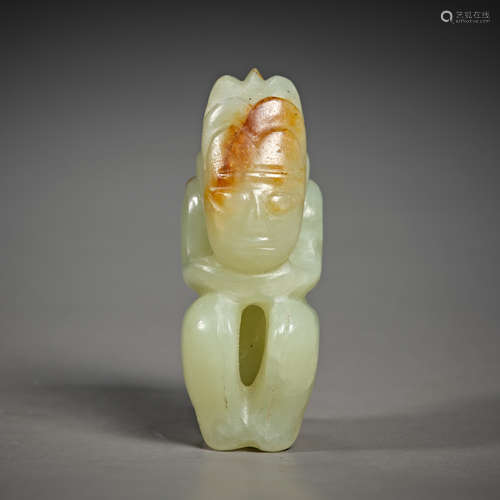 Jade man of Chinese Red Mountain culture