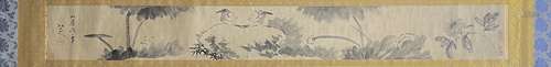 Flower and Bird, Hand Scroll, Zhu Da