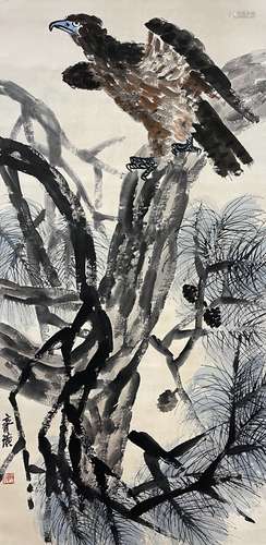 Pine Tree and Eagle, Qi Baishi