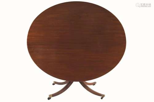 LARGE REGENCY PERIOD MAHOGANY CENTRE TABLE