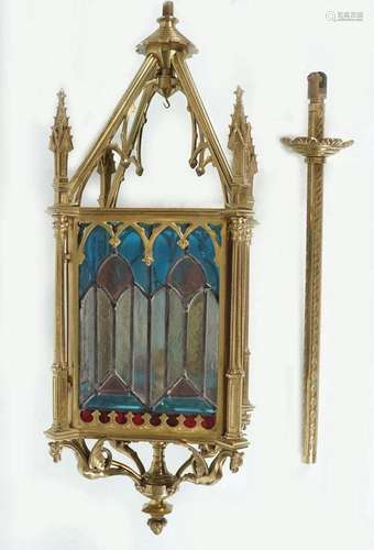 19TH-CENTURY GOTHIC HALL LANTERN