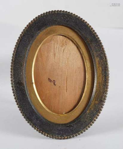 EDWARDIAN ORMOLU PHOTO FRAME