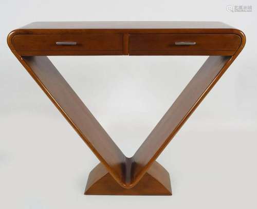 ART DECO STYLE CONSOLE TABLE