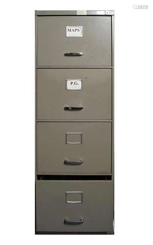 METAL FILING CABINET