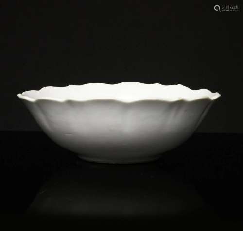 Arte Cinese A Dehua porcelain bowl China, Qing