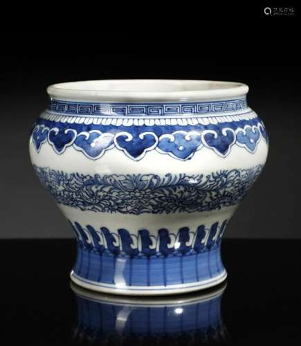 Arte Cinese A blue and white porcelain vaseChina, Qing
