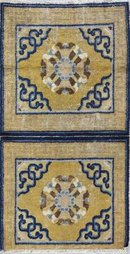 . A double seat Ningxia rugChina, 18th-19th century .