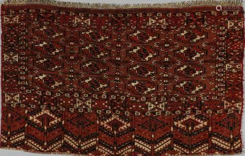 . A Chuval Teka rug Turkmenistan, early 20th century