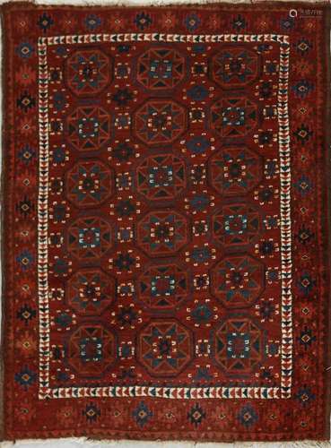 . An Ersari rugAfghanistan, late 19th century .