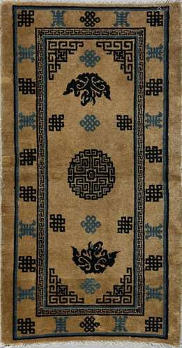 . A Ningxia carpet China, late 19th century .