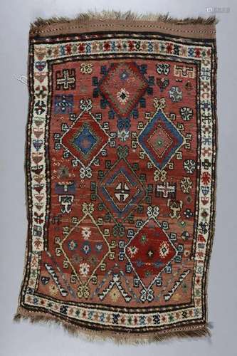 . A Kucian Kurdish rug Turkey or Iran, late 19th -