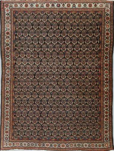 . A Malayer rug Iran, early 20th century .