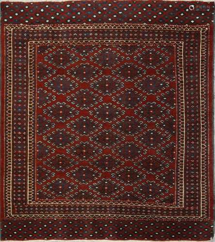 . A Bokhara rug Pakistan, 20th century .