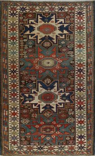 . A Shirvan Lesghi rug Caucasus, Azerbaijian, Shirvan,