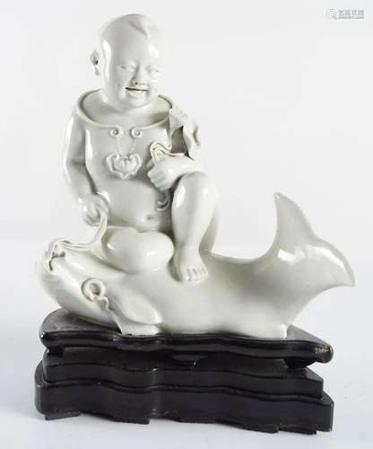 CHINESE BLANC DE CHINE FIGURE