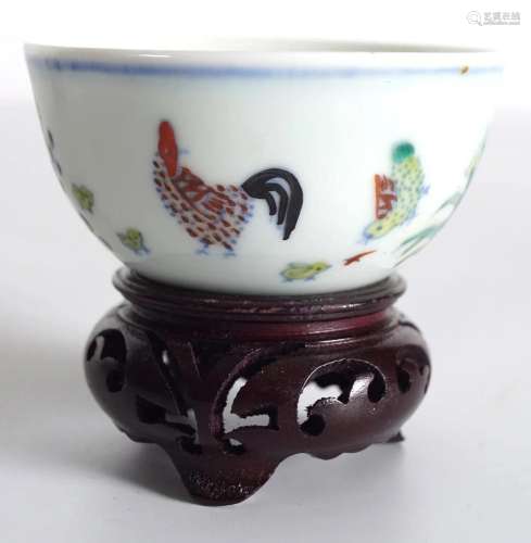 CHINESE QING CHICKEN CUP