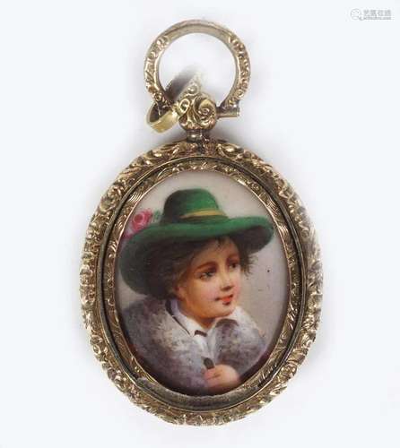 19TH-CENTURY PORTRAIT MINIATURE