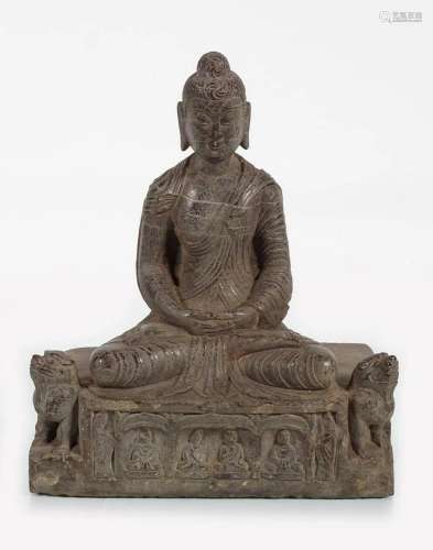 CHINESE STONE FIGURE OF BUDDHA 500 CE