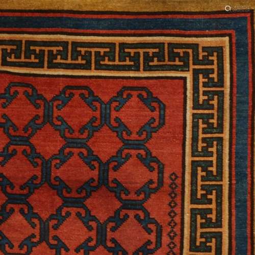 A Khotan rug, 265 by 162cm