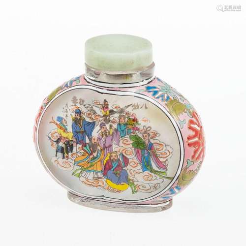 Snuffbottle, China, um 1950.