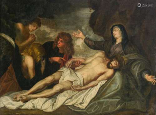 After Anthony Van Dyck (1599-1641), the lamentation of Chris...