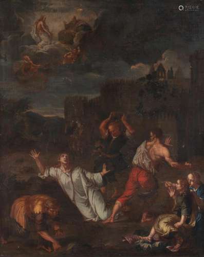 The stoning of Saint Stephen, 17thC, oil on canvas, 73 x 91 ...