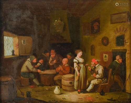 After Adriaen van Ostade (1610-1685), a genre scene in the i...