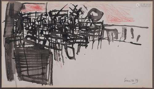 Corneille (Guillaume van Beverloo, 1922-2010), untitled, 195...