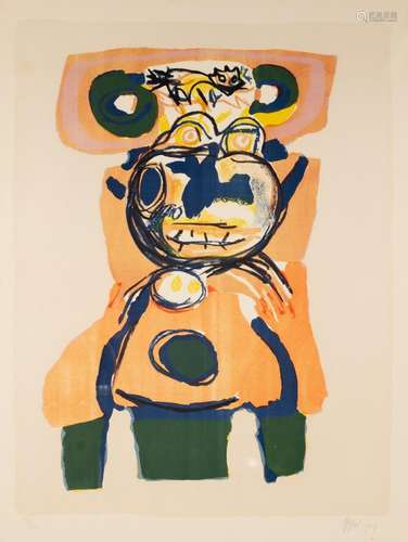 Karel Appel (1921-2006), untitled, 1961, lithograph, N° 14/9...