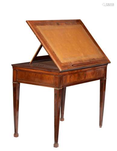 A fine Directoire 'table à la tronchin', H 78 - W 93...