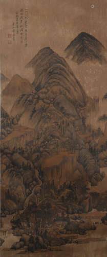 A Dong bangda's landscape painting(without frame)