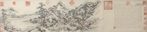 A Zhang zongcang's landscape painting