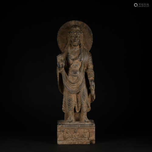 A Stone standing buddha