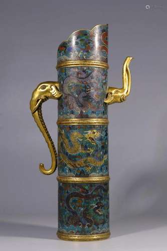 A Cloisonne Ewer