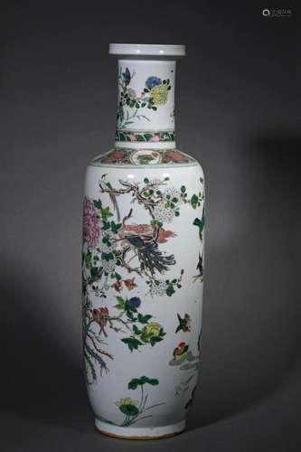 A Fencai Porcelain Vase