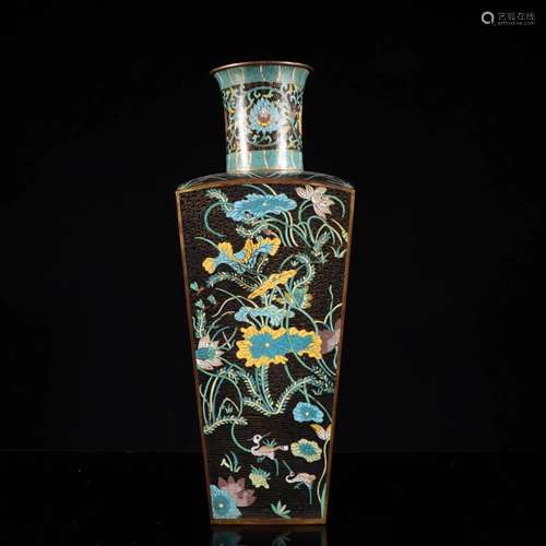 A Cloisonne Vase