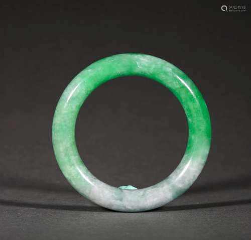 A Jadeite Jade Bangle