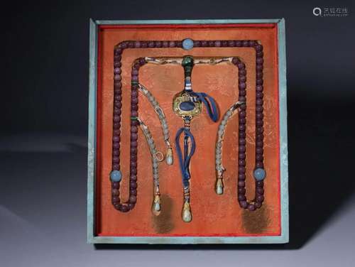 An Imperial Court Tournaline Necklace