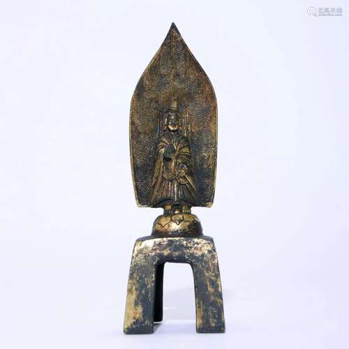 Gilt Bronze Figure of Buddha