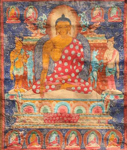 Thangka Of Shakyamuni