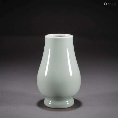 Celadon Glaze Baluster Vase