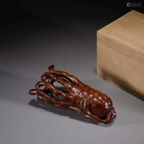 Carved Boxwood Finger Citron Ornament