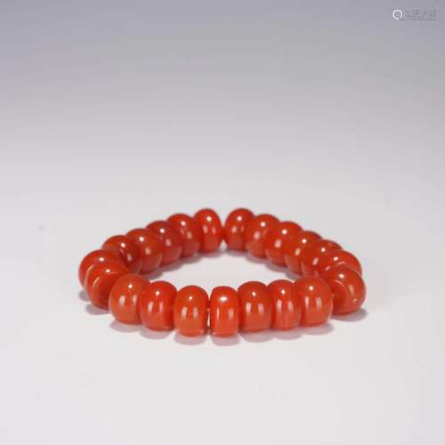 South Red Agate Hand String