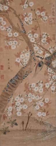 Emperor Painting, Chinese Flower And Bird Painting