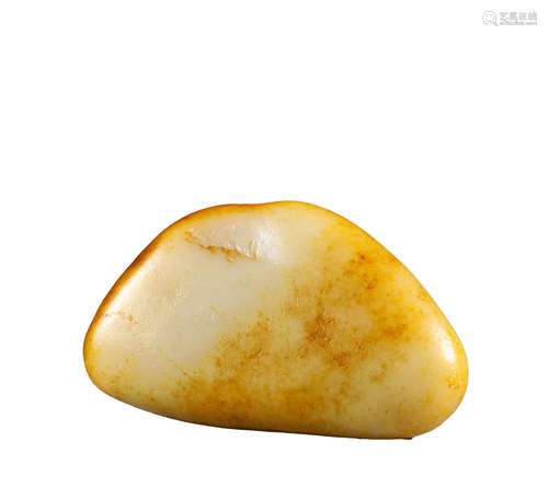 In the Qing Dynasty, Hotan jade raw stone seed material