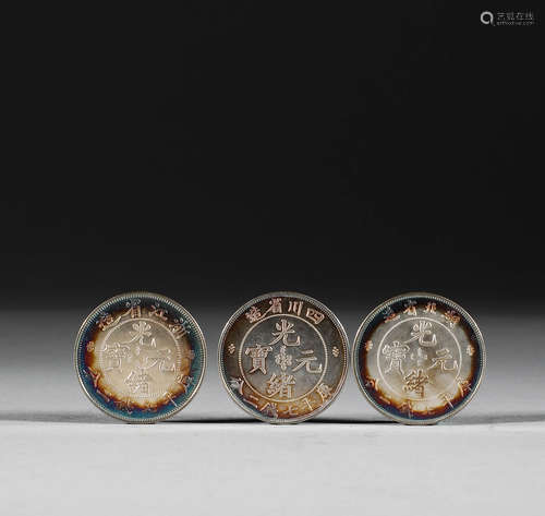 Ancient Chinese silver coins