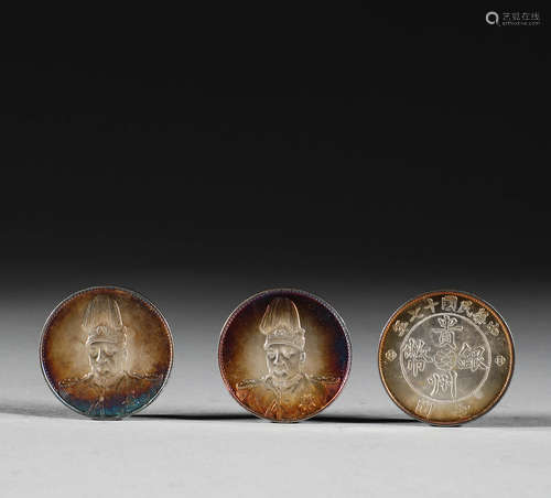 Ancient Chinese silver coins