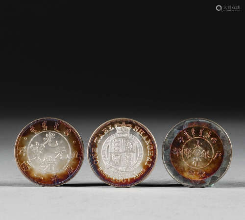 Ancient Chinese silver coins