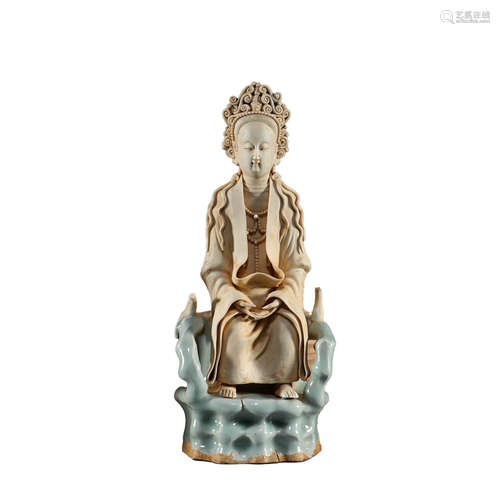 Ancient China, Hutian kiln, Guanyin statue