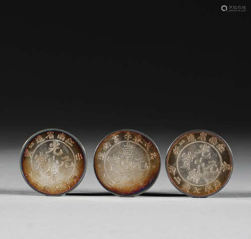 Ancient Chinese silver coins